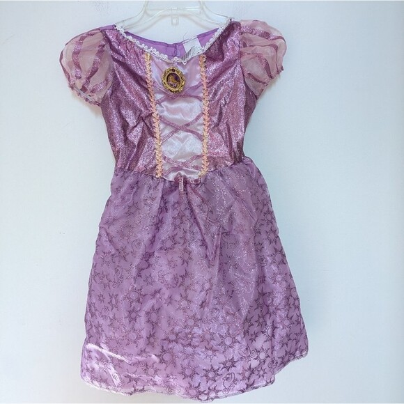 Disney Jakks Pacific Rapunzel Tangled Princess Girls 4-6X Costume Dress - Picture 1 of 10